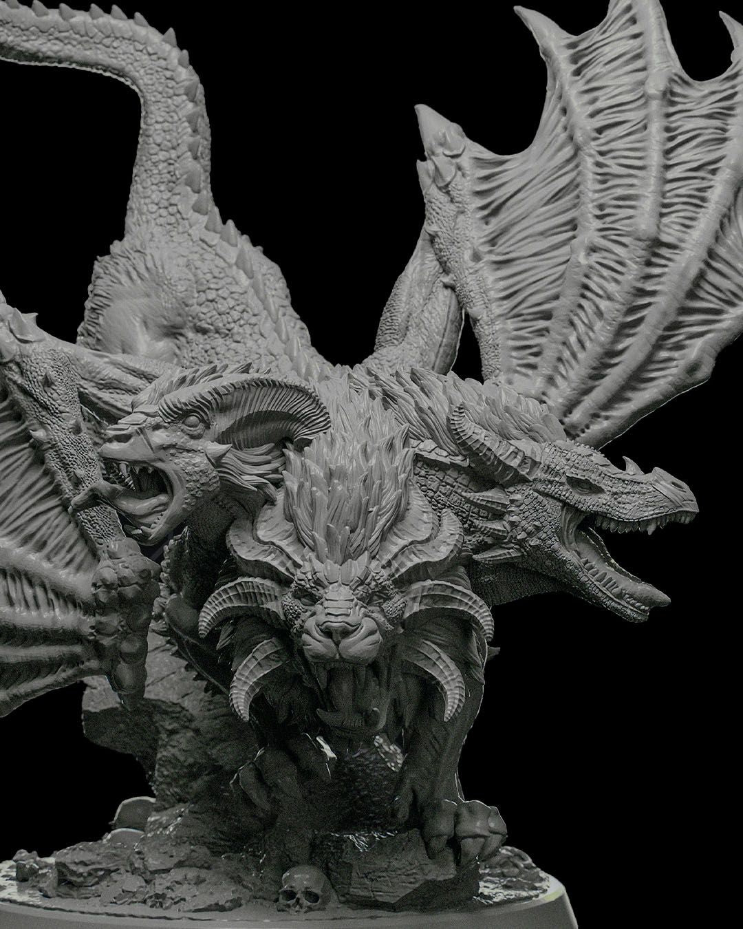 Dungeons & Dragons Chimera Miniature