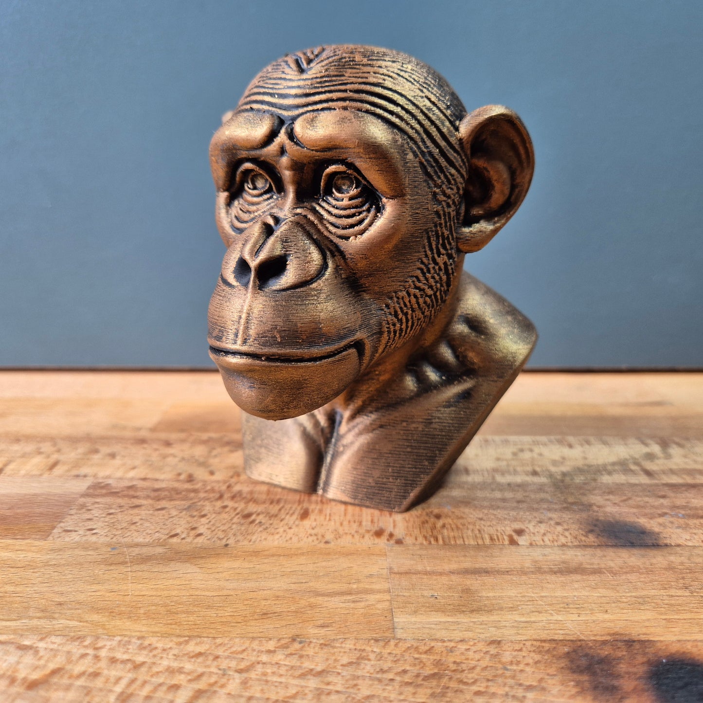 Chimpanzee Bust
