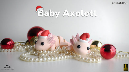 Christmas Baby Axolotl