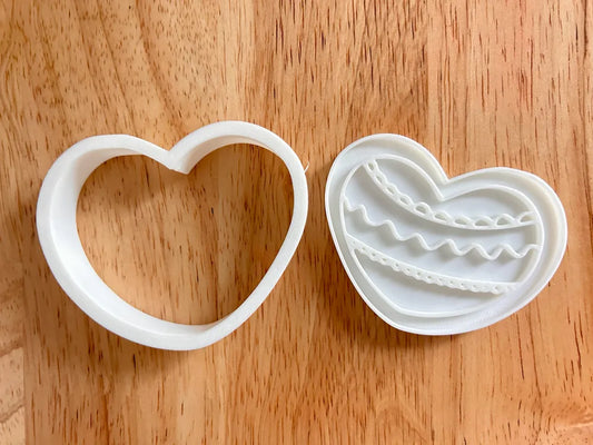 Christmas Heart Cookie Cutter