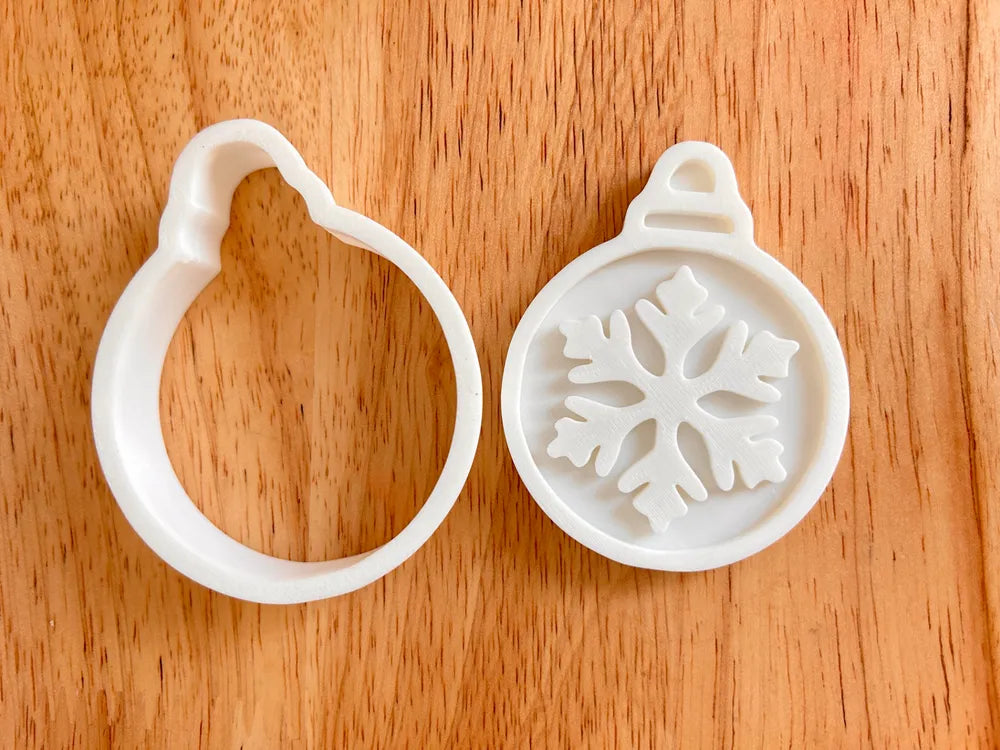 Christmas Ornament Snowflake Cookie Cutter