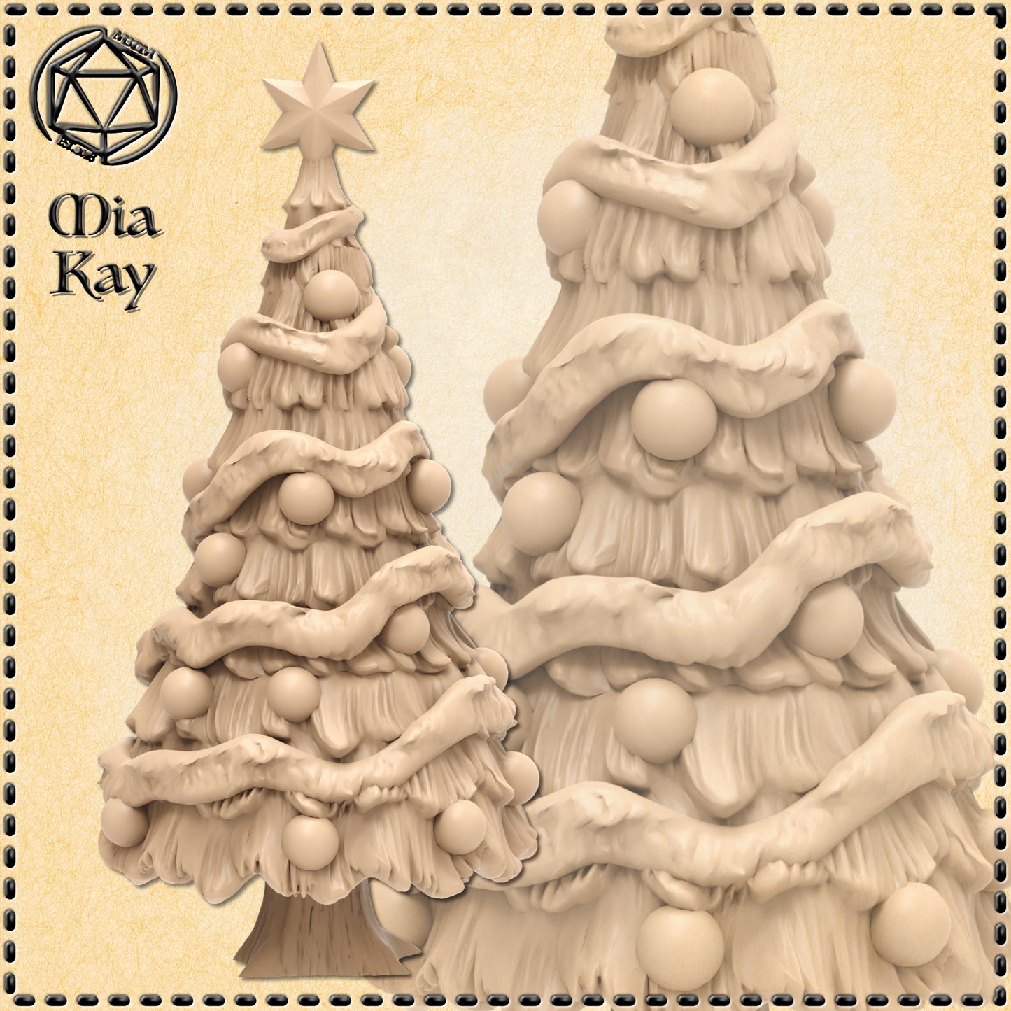 Dungeons & Dragons Christmas Tree Miniature