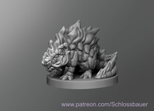 Dungeons & Dragons Cinder Rat Miniature