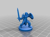 Dungeons & Dragons Cleric of Temptest Miniature