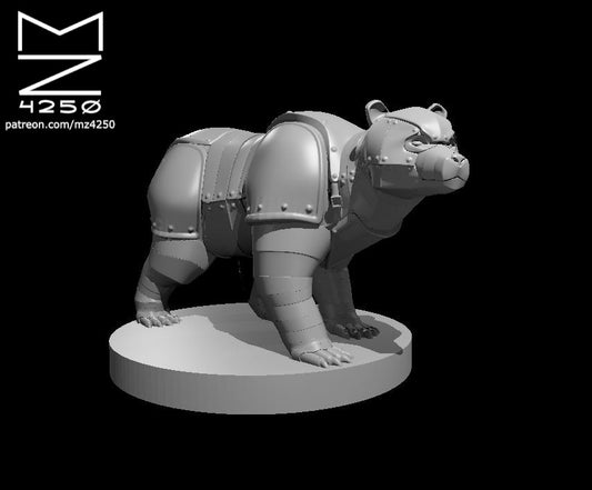 Dungeons & Dragons Clockwork Bear Miniature