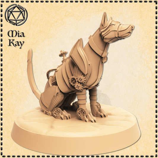 Dungeons & Dragons Clockwork Dog Miniature