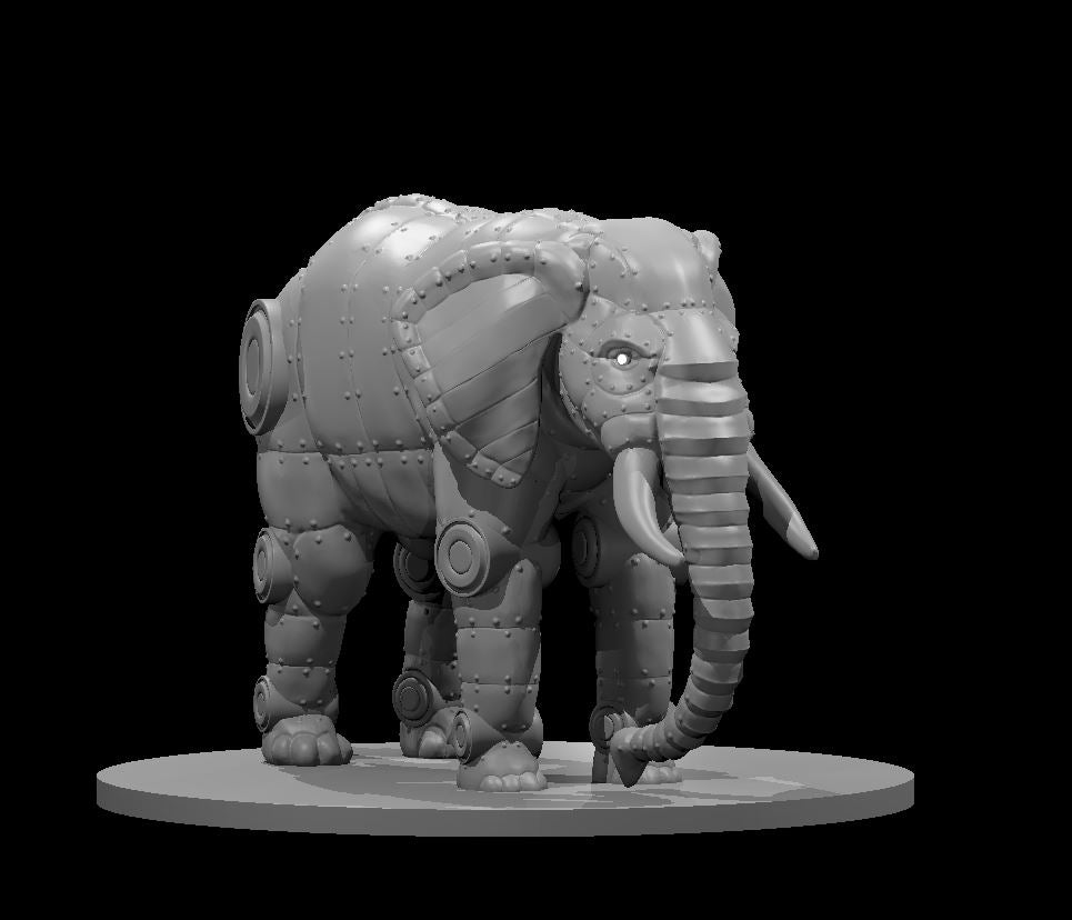 Dungeons & Dragons Clockwork Elephant Miniature