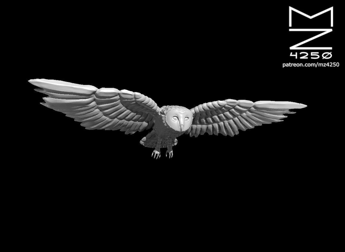 Dungeons & Dragons Clockwork Owl Miniature