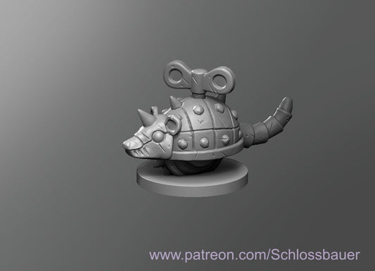 Dungeons & Dragons Clockwork Rat Miniature