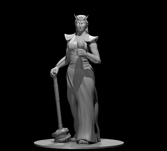 Dungeons & Dragons Cloud Giant Female Miniature