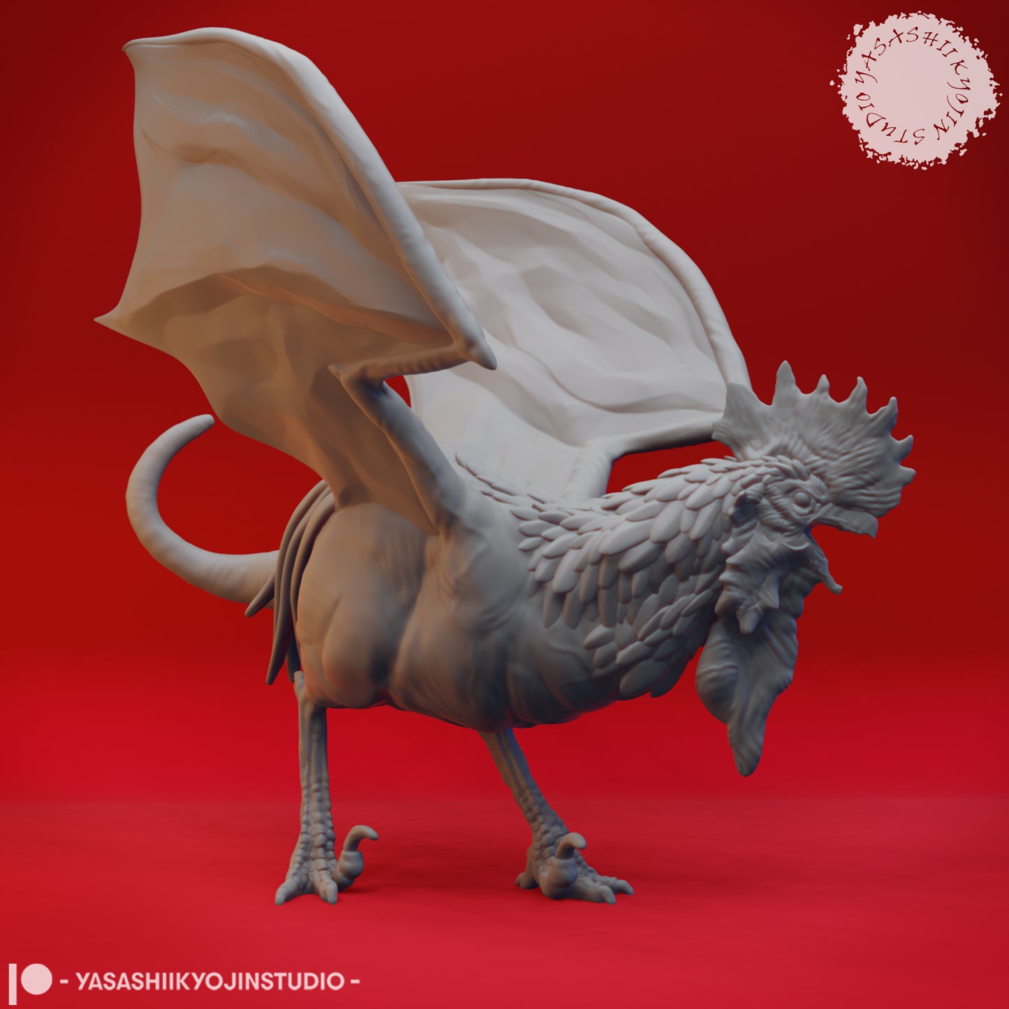 Dungeons & Dragons Cockatrice Miniature