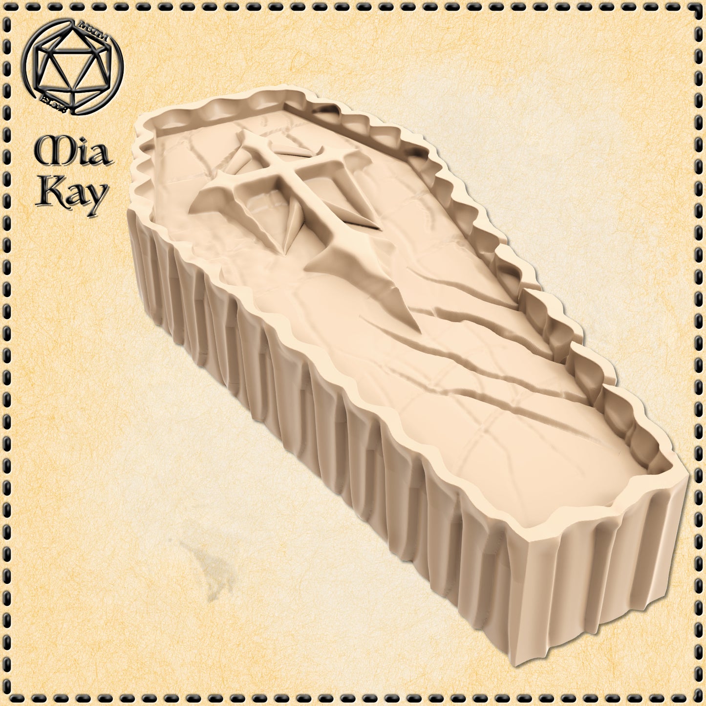 Dungeons & Dragons Coffin Miniature