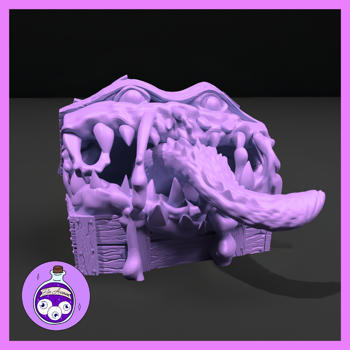 Dungeons & Dragons Coffin Mimic Miniature