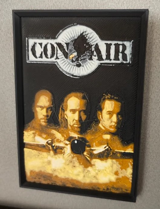 Con Air movie poster fridge magnet