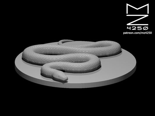 Dungeons & Dragons Constrictor Snake Miniature