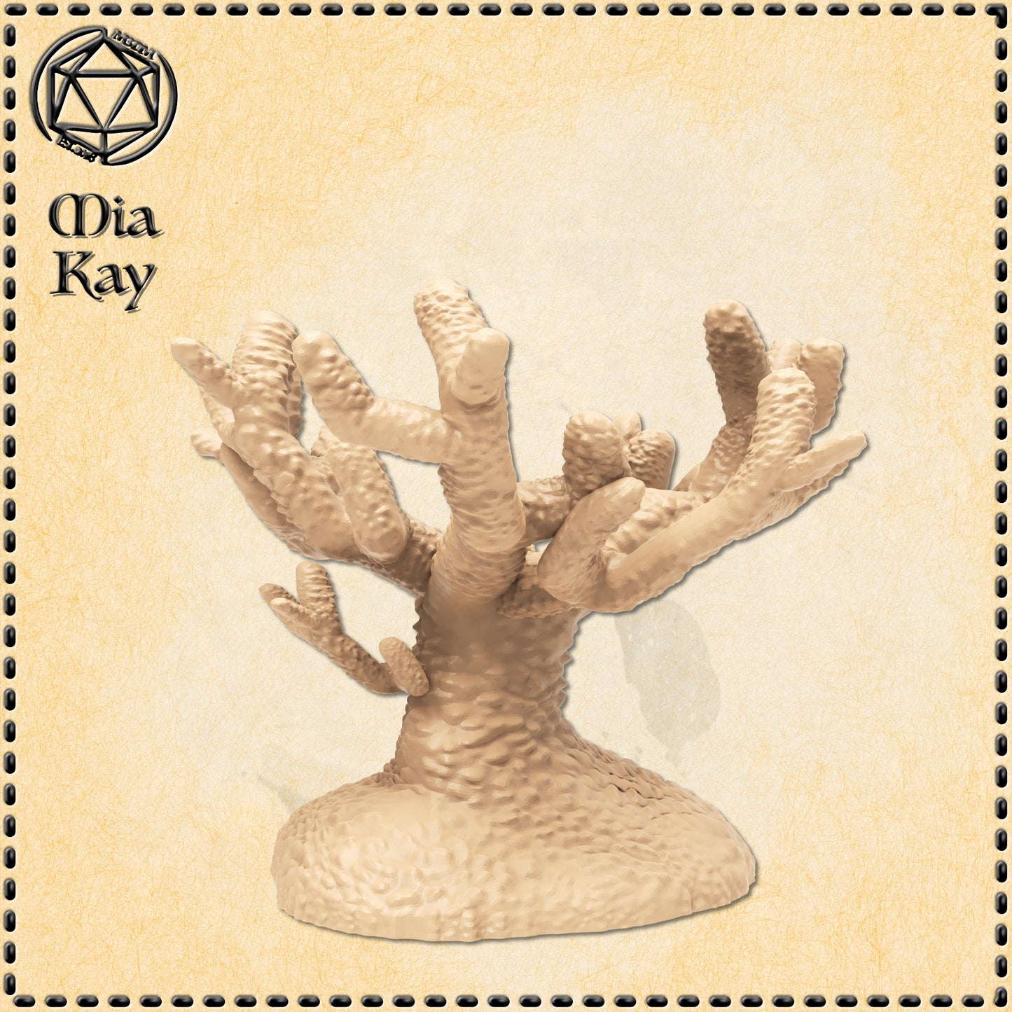 Dungeons & Dragons Coral Miniature
