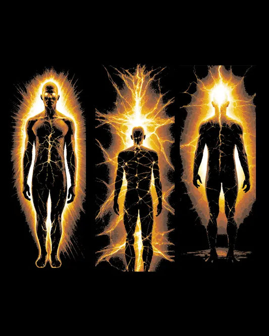 Cosmic energy that courses through the human body giving Power