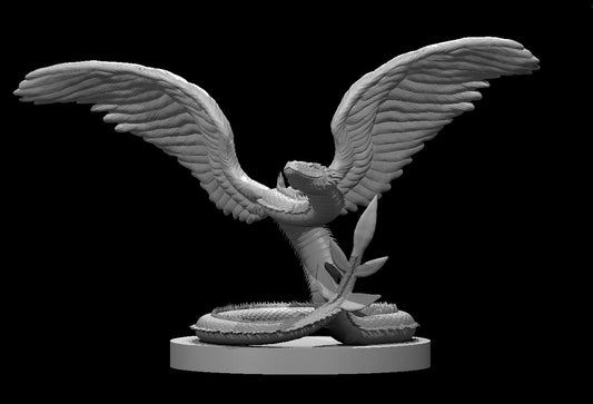 Dungeons & Dragons Couatl Miniature