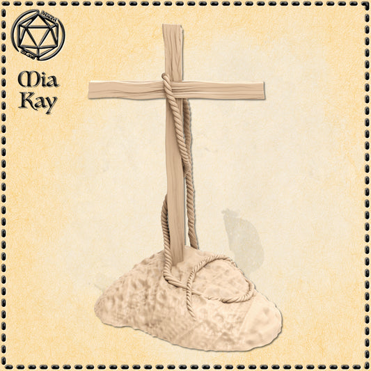 Dungeons & Dragons Cross Miniature