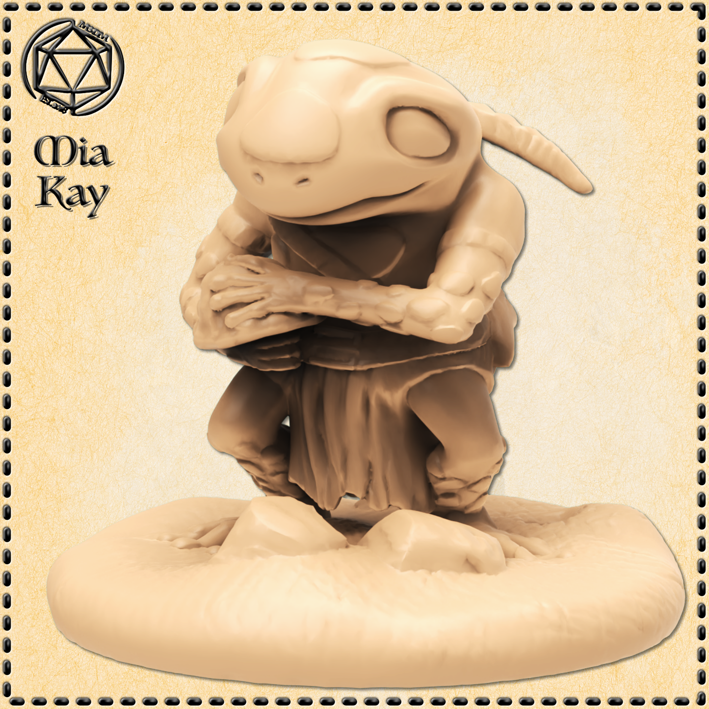 Dungeons & Dragons Crossbow Grung Miniature