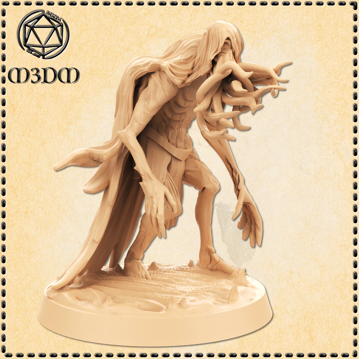 Dungeons & Dragons Cthulian Brainsucker Miniature