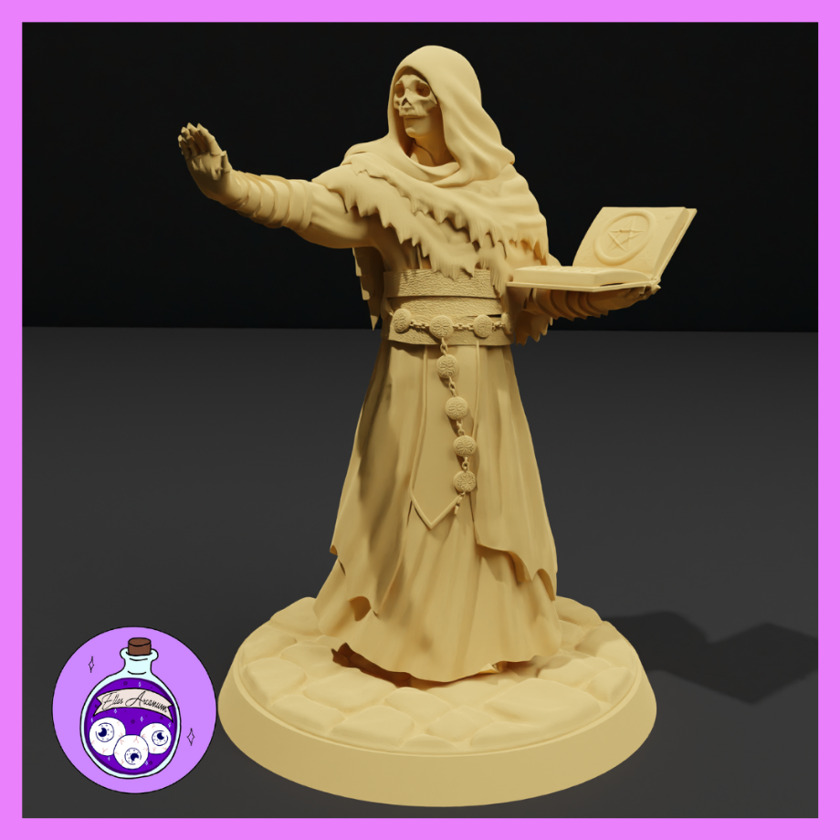 Dungeons & Dragons Cultist Ritual Master Miniature