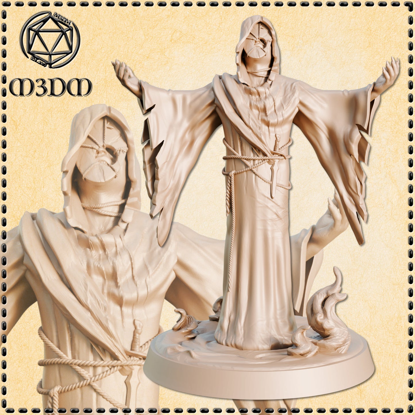 Dungeons & Dragons Cultist Miniature
