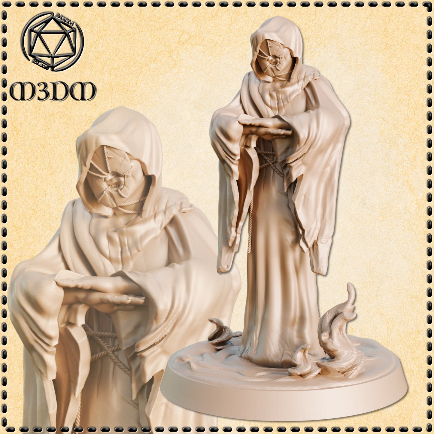 Dungeons & Dragons Cultist Miniature