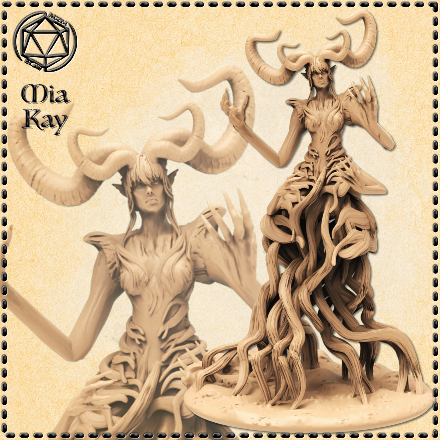 Dungeons & Dragons Cursed Dryad Miniature