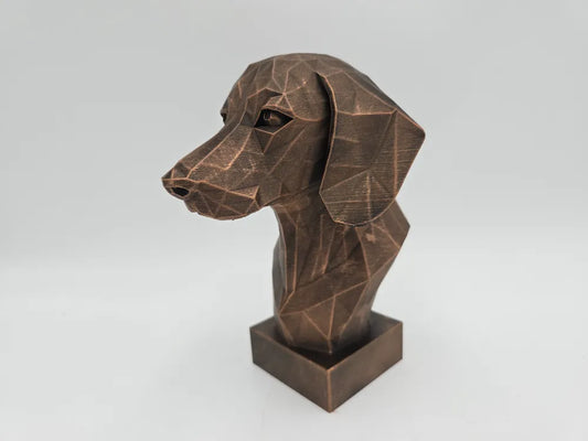 Dachsund Bust