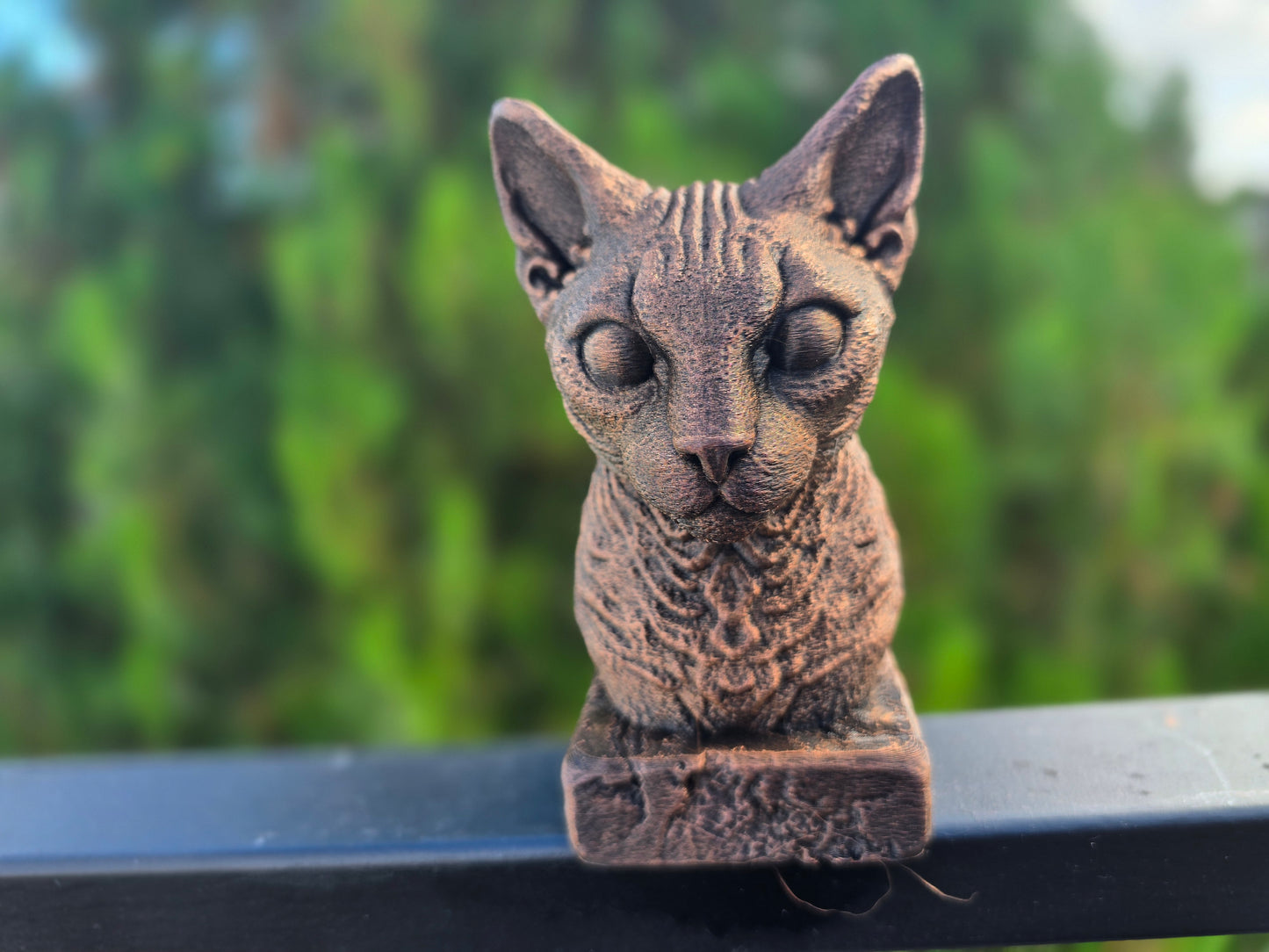 Devon Rex Bust
