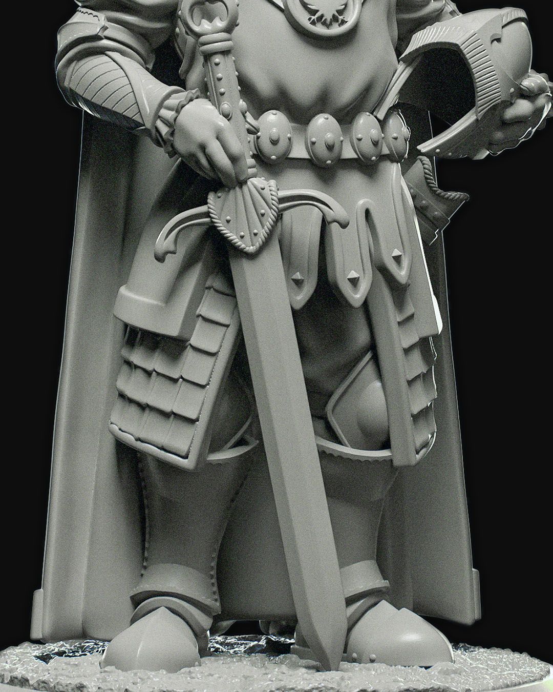 Dungeons & Dragons Daario the Guard Captain Miniature