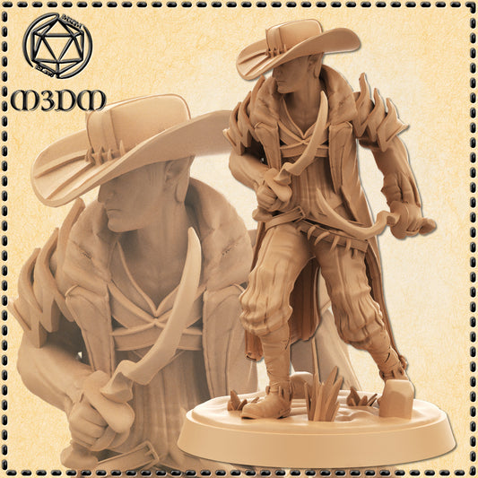 Dungeons & Dragons Dark Elf Hunter Miniature