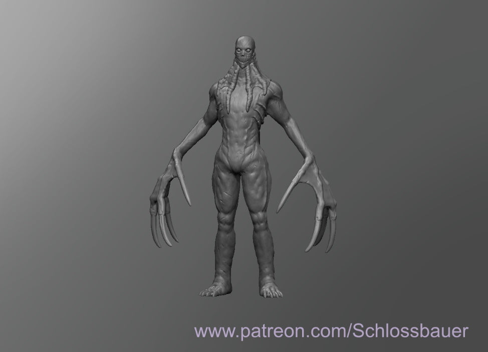 Dungeons & Dragons Deep One Miniature