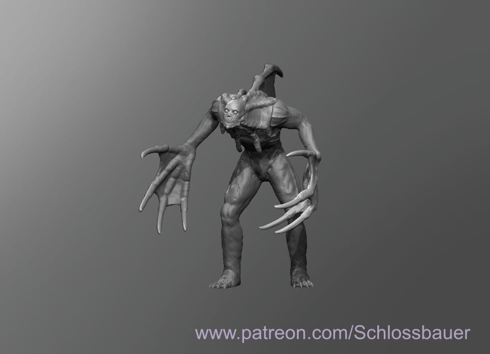 Dungeons & Dragons Deep One Miniature
