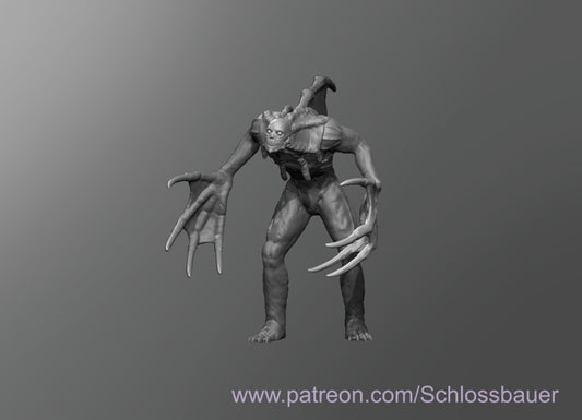 Dungeons & Dragons Deep One Miniature