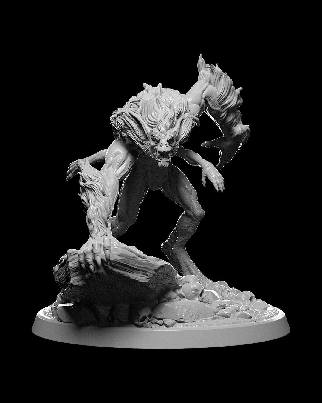 Dungeons & Dragons Demongloth Miniature