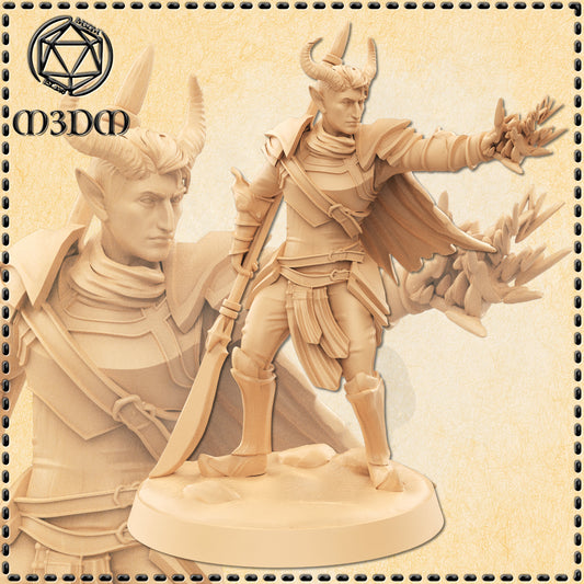 Dungeons & Dragons Demonic Eldritch Knight Miniature