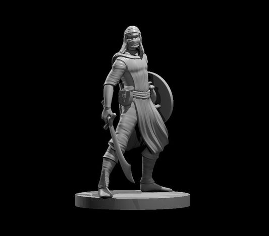 Dungeons & Dragons Desert Warrior Miniature