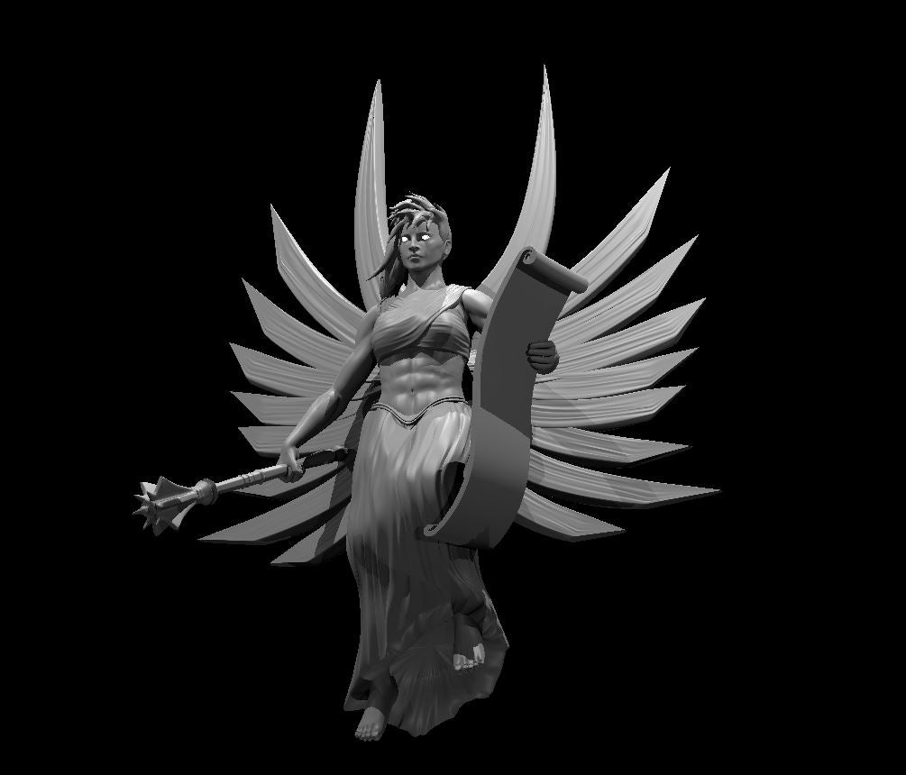 Dungeons & Dragons Deva Female Miniature