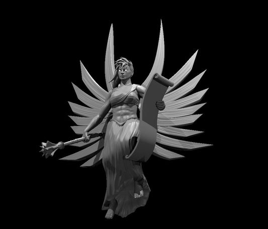 Dungeons & Dragons Deva Female Miniature