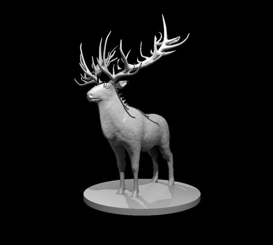 Dungeons & Dragons Dire Reindeer Miniature