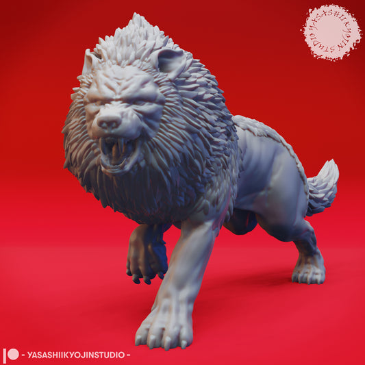 Dungeons & Dragons Dire Wolf Miniature