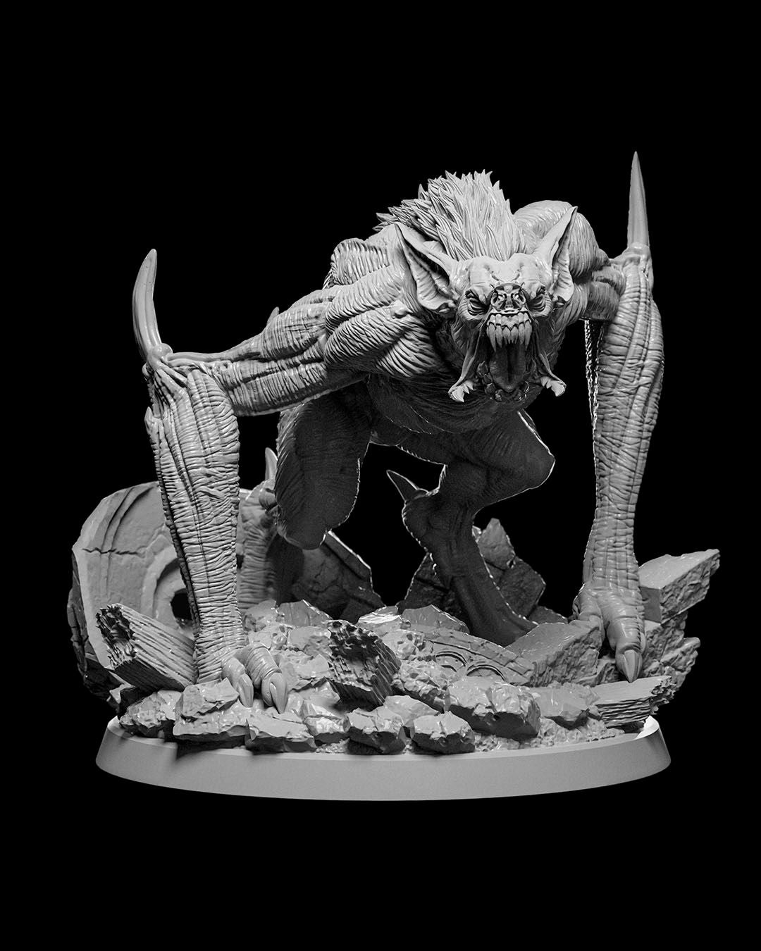 Dungeons & Dragons Dire Bat Miniature