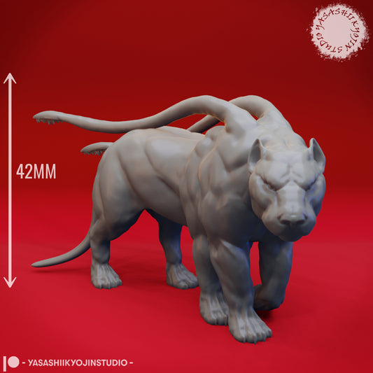 Dungeons & Dragons Displacer Beast Miniature