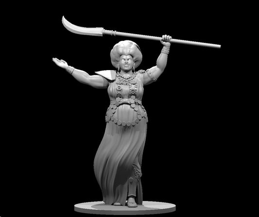 Dungeons & Dragons Djinni Female Miniature