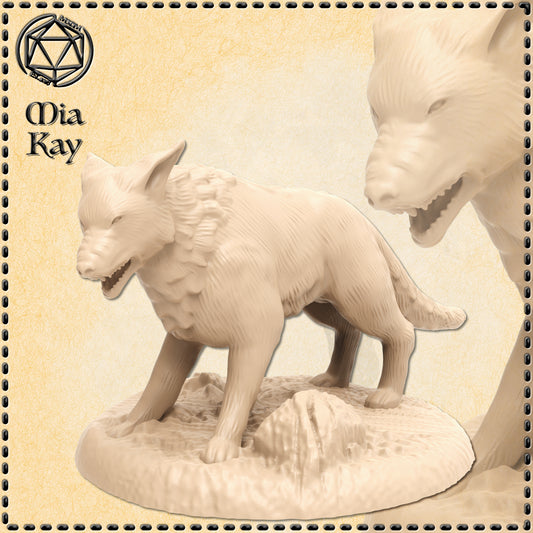 Dungeons & Dragons Dog Miniature