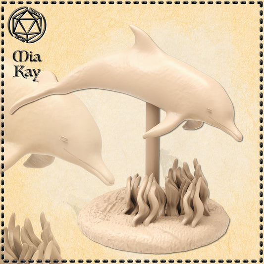 Dungeons & Dragons Dolphin Miniature