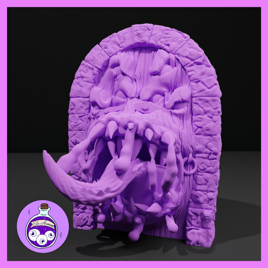 Dungeons & Dragons Door Mimic Miniature