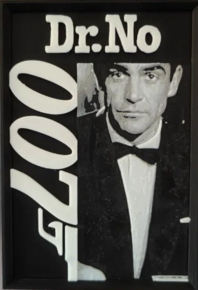 Dr No Movie poster fridge magnet